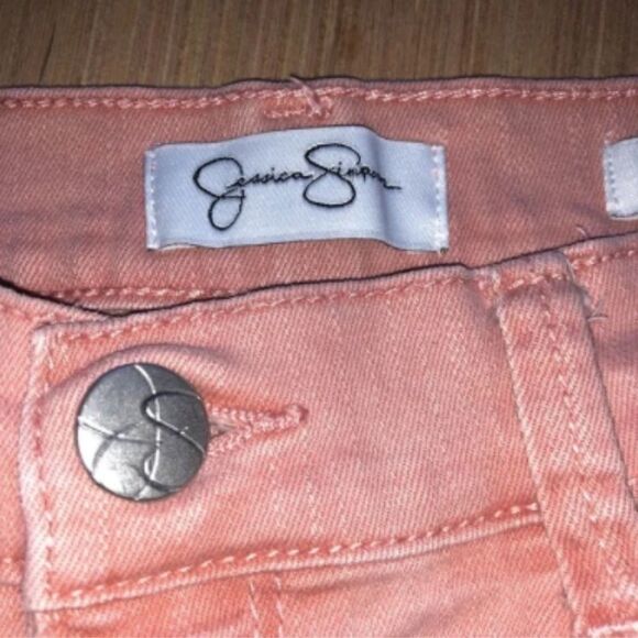 Kid's Jessica Simpson Rolled Crop Skinny Jeans - Picture 4 of 9